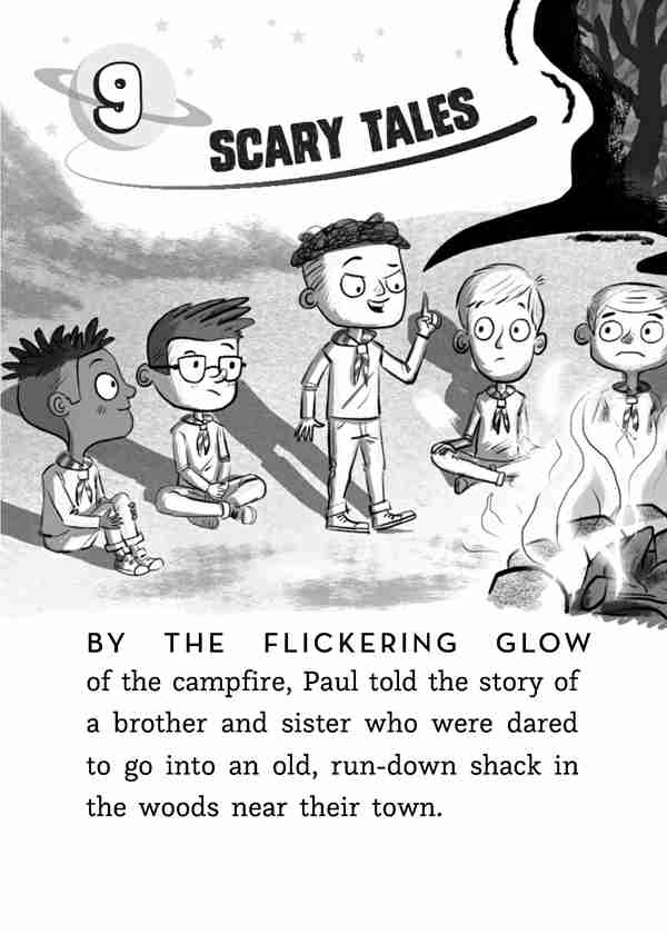 3 Alien Scout 9 Scary Tales -- 绘本听读宝在线台词全文