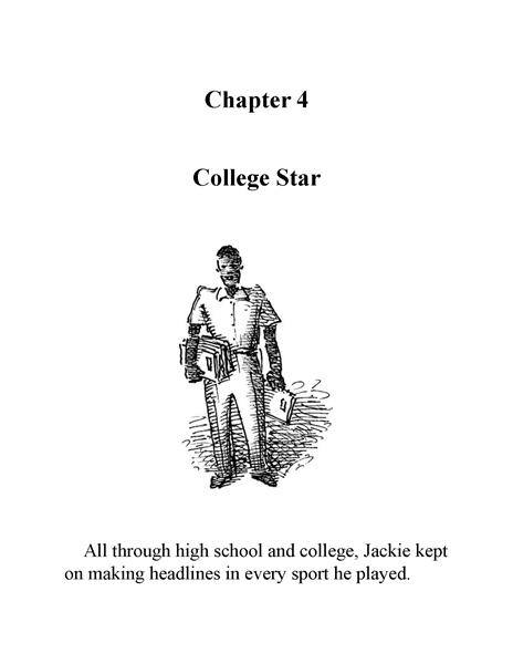 24 Who Was Jackie Robinson 5 Chapter 4 College Star -- 绘本听读宝在线台词全文