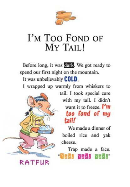 4 I'm Too Fond of My Fur! 12-I'M TOO FOND OF MY TAIL! -- 绘本听读宝在线台词全文