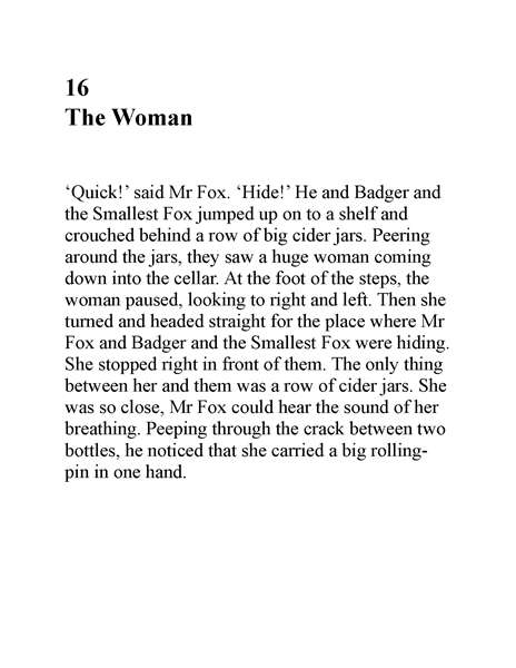 了不起的狐狸爸爸 16 The Woman -- 绘本听读宝在线台词全文