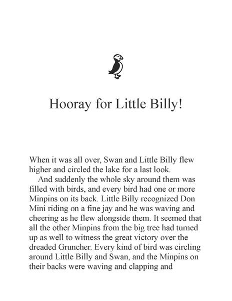 比利和敏平 09 Hooray for Little Billy! -- 绘本听读宝在线台词全文