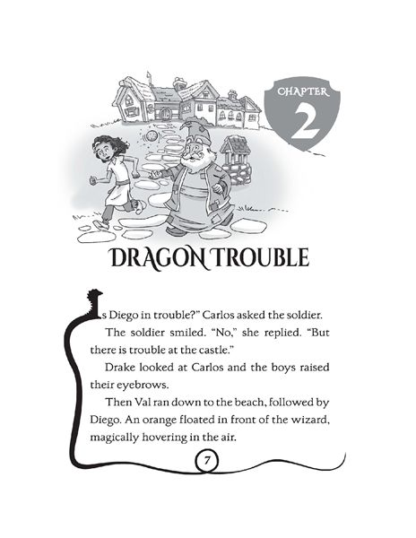 22 Guarding the Invisible Dragons 2. DRAGON TROUBLE -- 绘本听读宝在线台词全文