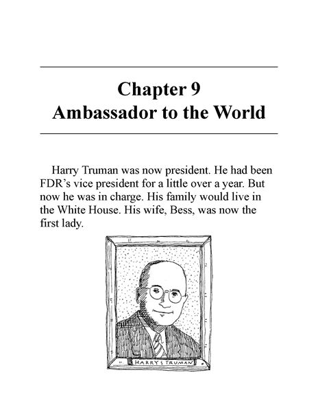 8 Who Was Eleanor Roosevelt 10 Chapter 9 Ambassador to the World -- 绘本听读宝在线台词全文