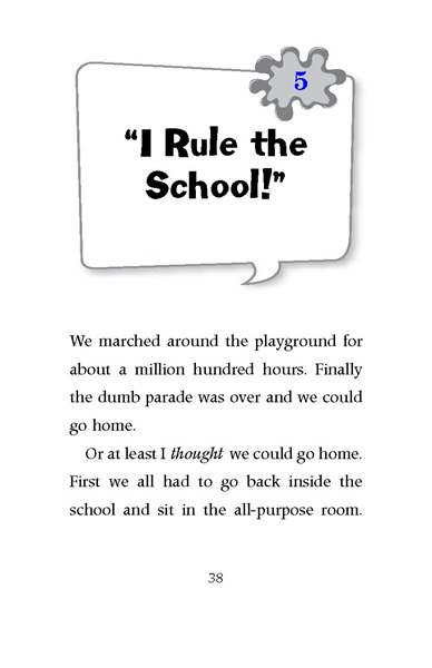 13 Mrs. Patty Is Batty 5 Ch5-I Rule the School! -- 绘本听读宝在线台词全文