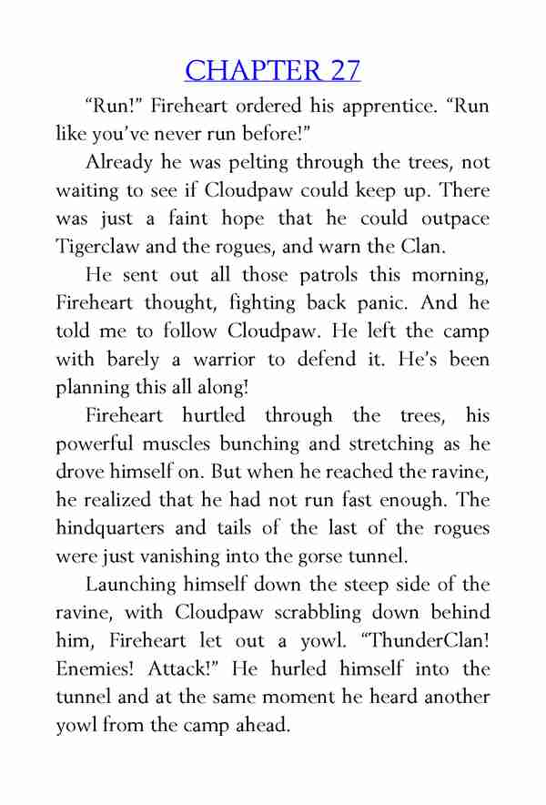 S1 Forest of Secrets Chapter 27 -- 绘本听读宝在线台词全文