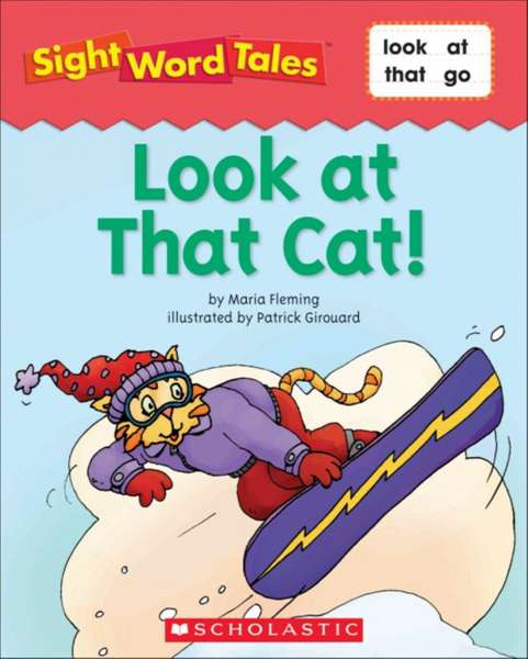 Sight Word Tales 5 Look at that Cat! -- 绘本听读宝在线台词全文