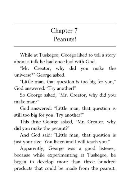 44 Who Was George Washington Carver 7 Peanuts! -- 绘本听读宝在线台词全文