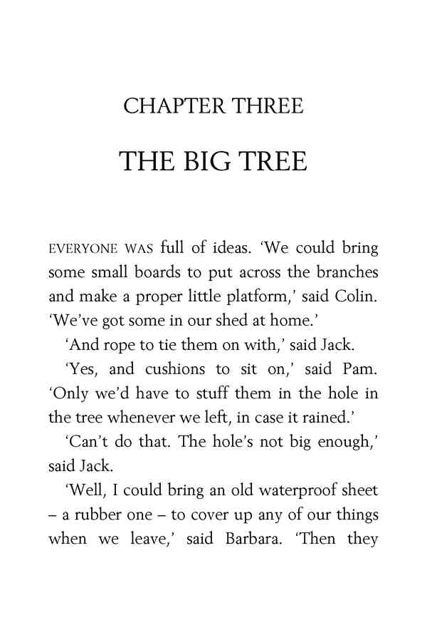 3 Well Done, Secret Seven 3 THE BIG TREE -- 绘本听读宝在线台词全文