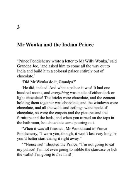 查理与巧克力工厂 3 Mr Wonka and the Indian Prince -- 绘本听读宝在线台词全文