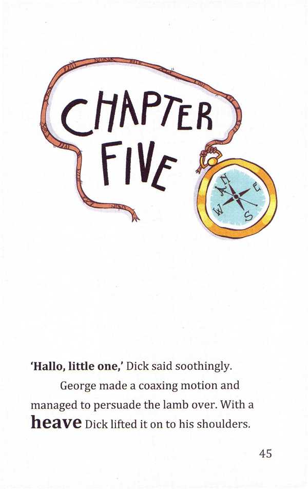 11 Five to the Rescue Chapter 5 -- 绘本听读宝在线台词全文