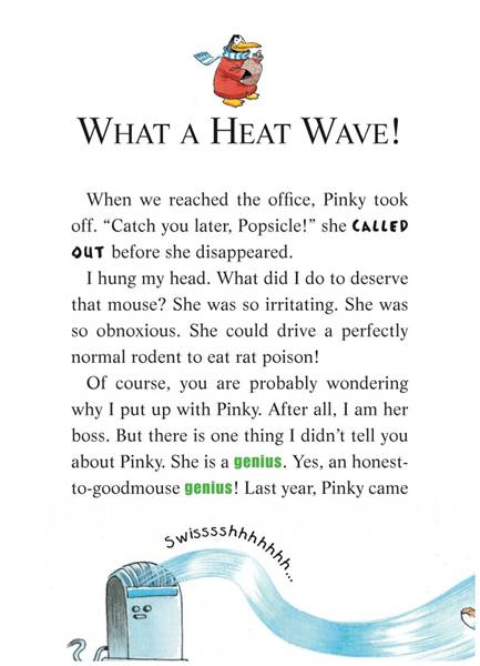9-A Fabumouse Vacation for Geronimo 03-WHAT A HEAT WAVE! -- 绘本听读宝在线台词全文