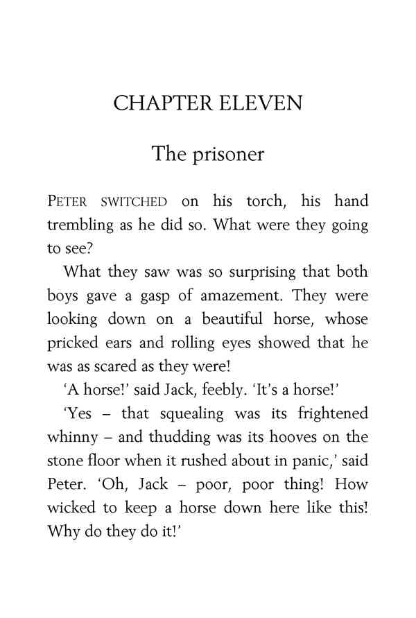 1 The Secret Seven 11 The prisoner -- 绘本听读宝在线台词全文