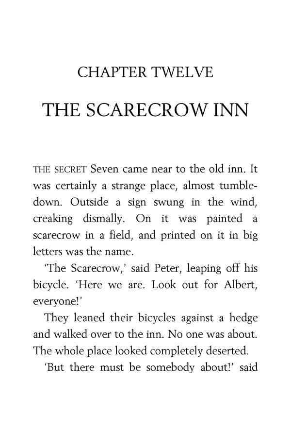 7 Secret Seven Win Through 12 THE SCARECROW INN -- 绘本听读宝在线台词全文