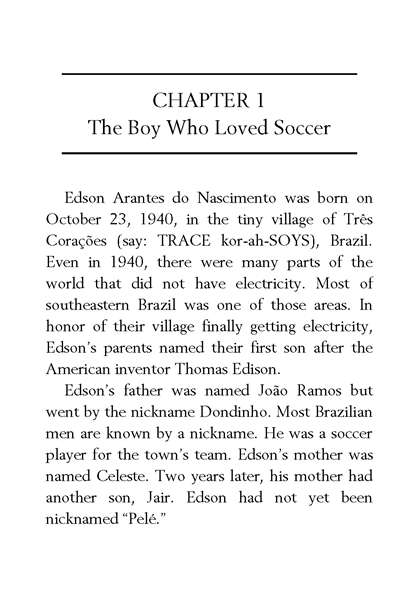 32 Who Is Pele 1 The Boy Who Loved Soccer -- 绘本听读宝在线台词全文