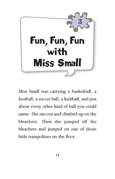 5 Miss Small Is Off the Wall 3 Ch3-Fun, Fun, Fun with Miss Small -- 绘本听读宝在线台词全文