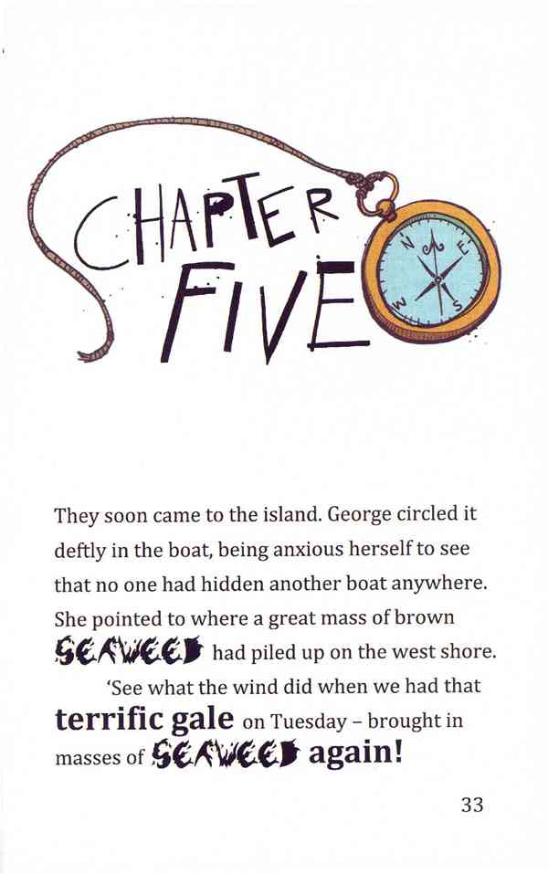 7 Five Have a Puzzling Time Chapter 5 -- 绘本听读宝在线台词全文
