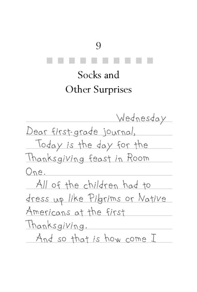 28 Junie B. First Grader 9. Socks and Other Surprises -- 绘本听读宝在线台词全文