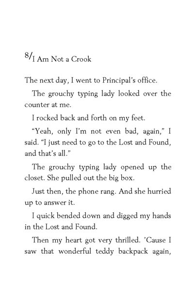 9 Junie B. Jones Is Not a Crook 8. I Am Not a Crook -- 绘本听读宝在线台词全文