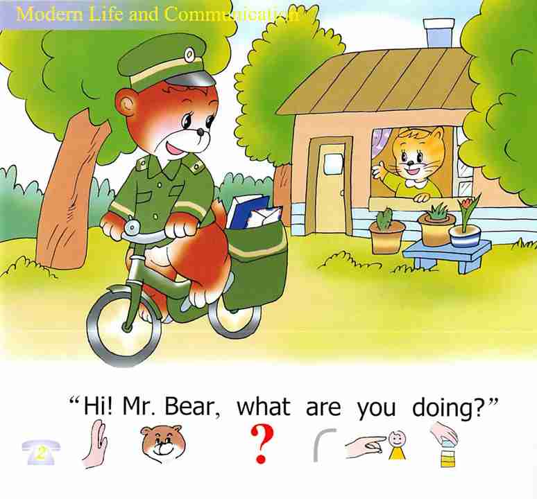 幼儿英语浸入式 27 Modern Life and Communication -- 绘本听读宝在线台词全文