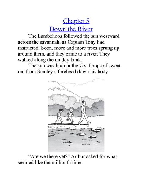 6 The African Safari Discovery 5 Chapter 5 Down the River -- 绘本听读宝在线台词全文