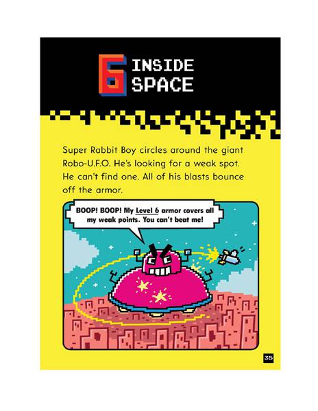 5 Super Rabbit Boy Blasts Off 6 INSIDE SPACE -- 绘本听读宝在线台词全文