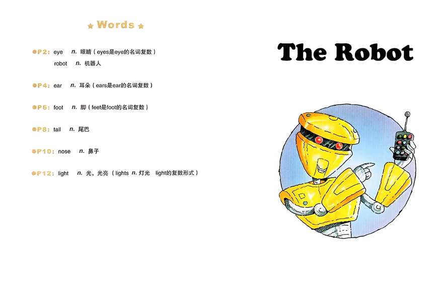 第三辑 The Robot -- 绘本听读宝在线台词全文