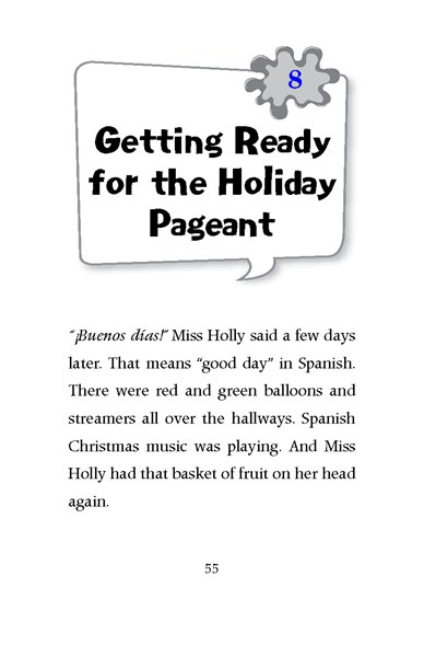 14 Miss Holly Is Too Jolly 8 Ch8-Getting Ready for the Holiday Pageant -- 绘本听读宝在线台词全文