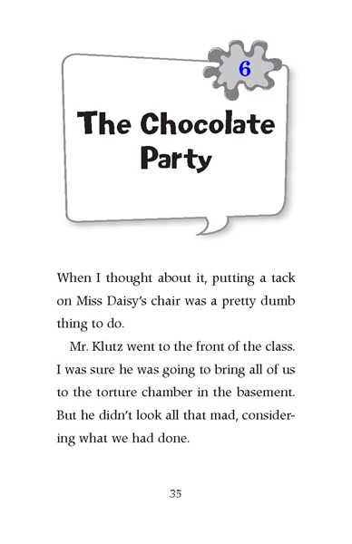 2 Mr Klutz Is Nuts 6 Ch6-The Chocolate Party -- 绘本听读宝在线台词全文