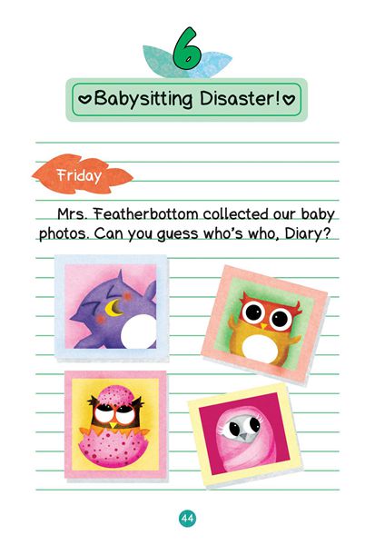 10 Eva and Baby Mo 6 Babysitting Disaster! -- 绘本听读宝在线台词全文