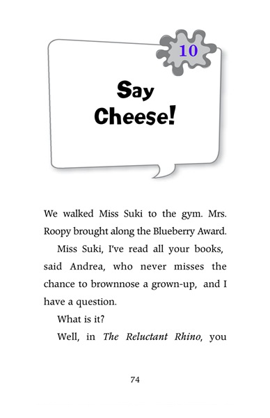17 Miss Suki is Kooky 10 Ch10-Say Cheese! -- 绘本听读宝在线台词全文