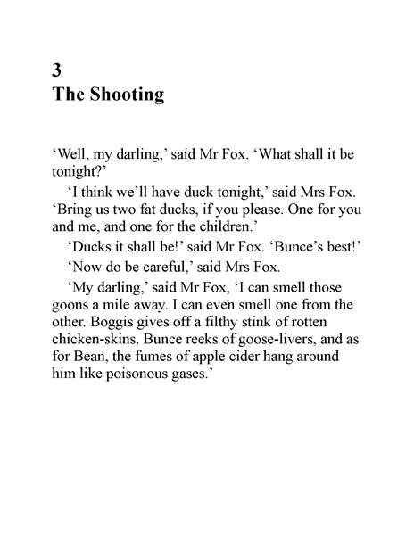 了不起的狐狸爸爸 03 The Shooting -- 绘本听读宝在线台词全文