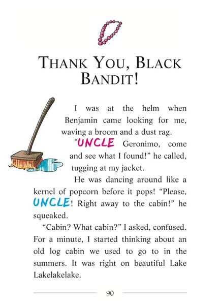 8-Attack of the Bandit Cats 22-THANK YOU, BLACK BANDIT! -- 绘本听读宝在线台词全文