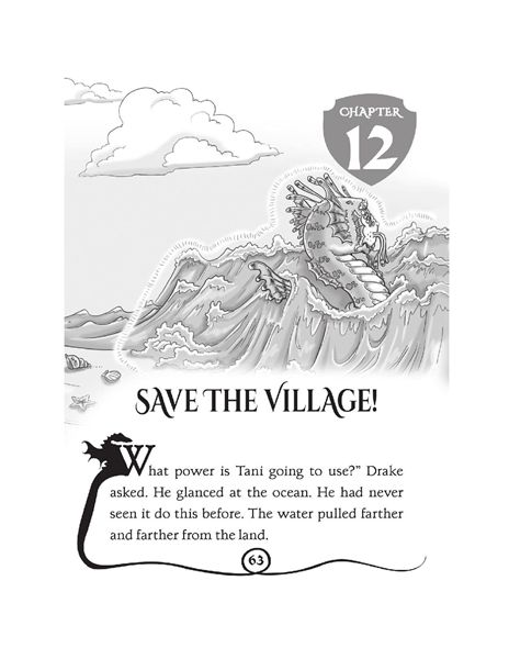 19 Wave of the Sea Dragon Dragon Masters 12 Ch12-Save the Village! -- 绘本听读宝在线台词全文