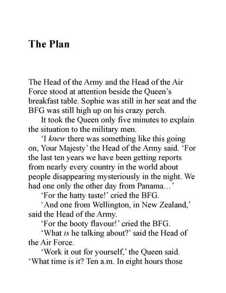 好心眼的巨人 21 The Plan -- 绘本听读宝在线台词全文