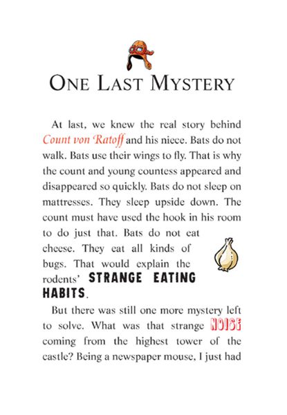 7-Red Pizzas for a Blue Count 28-ONE LAST MYSTERY -- 绘本听读宝在线台词全文
