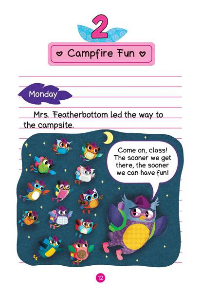 12 Eva's Campfire Adventure 2 Campfire Fun -- 绘本听读宝在线台词全文