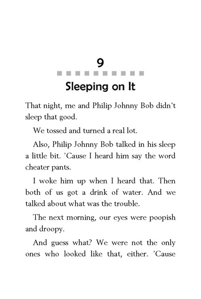 21 Junie B. First Grader - Cheater Pants 9. Sleeping on It -- 绘本听读宝在线台词全文