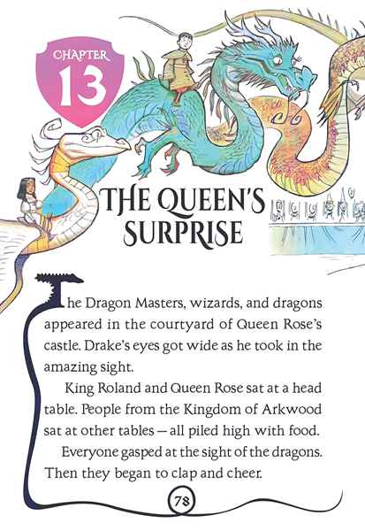 4 Power of the Fire Dragon 13 The Queen's Surprise -- 绘本听读宝在线台词全文