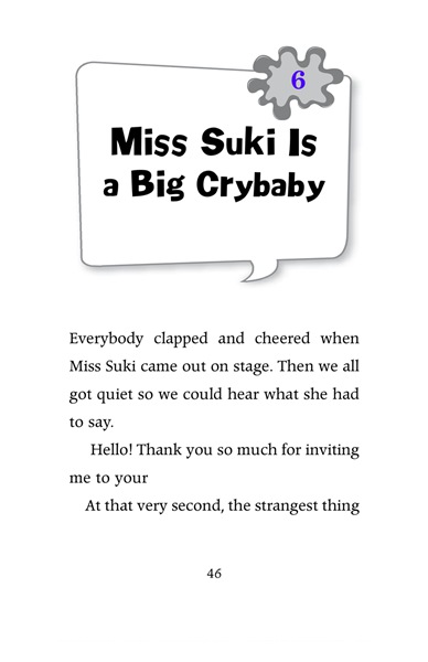 17 Miss Suki is Kooky 6 Ch6-Miss Suki Is a Big Crybaby -- 绘本听读宝在线台词全文