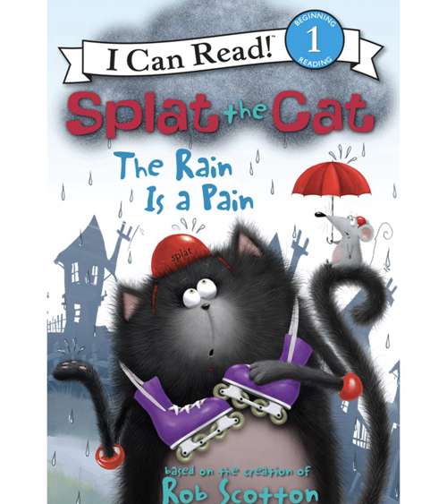 Splat the Cat 13 the rain is a pain -- 绘本听读宝在线台词全文