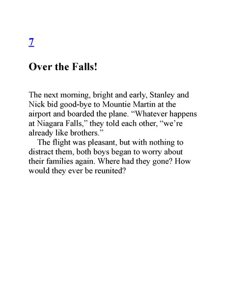 4 The Intrepid Canadian Expeditio 7. Over the Falls! -- 绘本听读宝在线台词全文