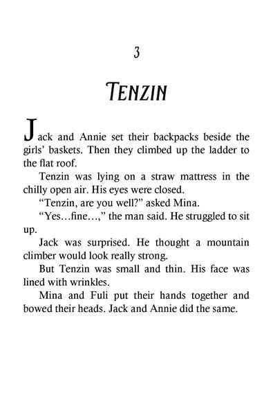 36 Sunlight on the Snow Leopard 3 Tenzin -- 绘本听读宝在线台词全文