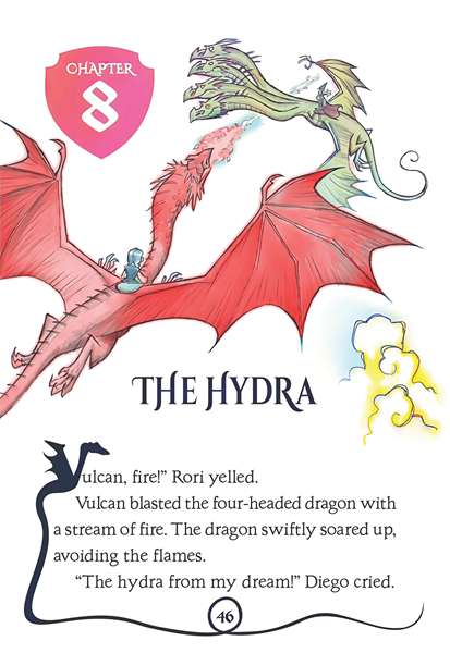 4 Power of the Fire Dragon 8 The Hydra -- 绘本听读宝在线台词全文