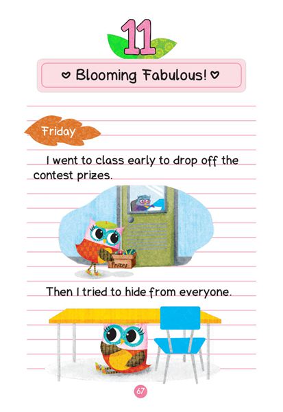 1 Eva's Treetop Festival 11 Blooming Fabulous! -- 绘本听读宝在线台词全文