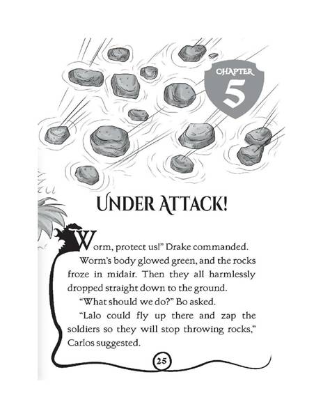 11 Shine of the Silver Dragon 5 Ch5-Under Attack! -- 绘本听读宝在线台词全文