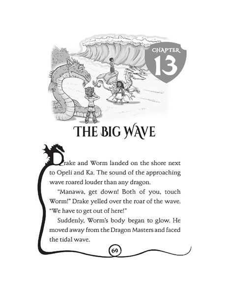 19 Wave of the Sea Dragon Dragon Masters 13 Ch13-The Big Wave -- 绘本听读宝在线台词全文