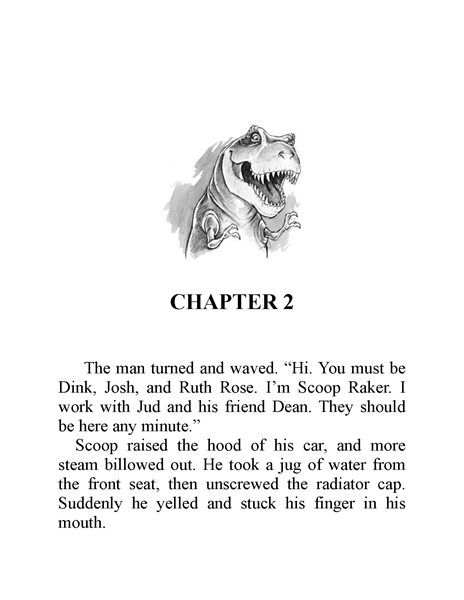 The Talking T. Rex Chapter 2 -- 绘本听读宝在线台词全文