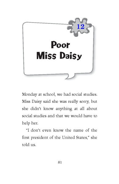 1 Miss Daisy Is Crazy 12 Ch12-Poor Miss Daisy -- 绘本听读宝在线台词全文