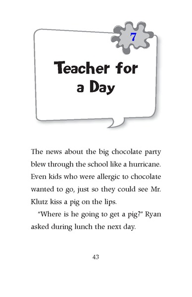 2 Mr Klutz Is Nuts 7 Ch7-Teacher for a Day -- 绘本听读宝在线台词全文