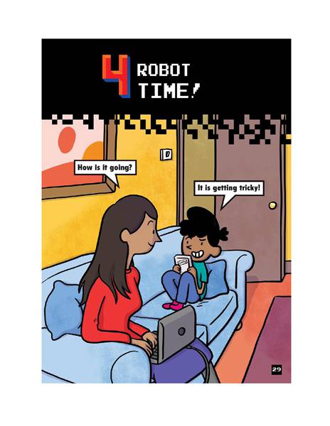 9 Super Rabbit Boy Time Jump 4 ROBOT TIME! -- 绘本听读宝在线台词全文